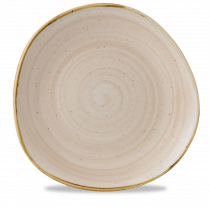 Churchill Stonecast Organic Round Plate Nutmeg Cream 28.6cm-11.25"