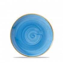 Churchill Stonecast Coupe Plate Cornflower Blue 16.5cm-6.5"