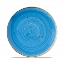 Churchill Stonecast Coupe Plate Cornflower Blue 21.7cm-8.5"