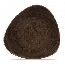 Churchill Stonecast Patina Triangle Plate Iron Black 22.9cm-9"