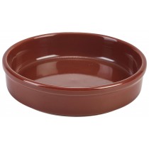 Genware Terracotta Round Tapas Dish 14.5cm