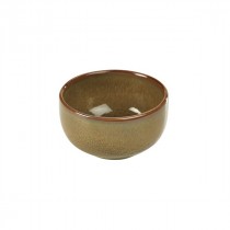 Terra Stoneware Round Bowl Brown 12.5cm-4.9"