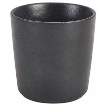 Genware Cast Iron Effect Chip Cup 8.5x8.5cm
