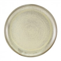 Terra Porcelain Coupe Plate Matt Grey 27.5cm-10.75"