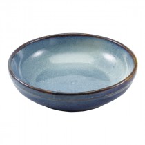 Terra Porcelain Coupe Bowl Aqua Blue 23cm-9"