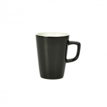Genware Latte Mug Black 34cl-12oz