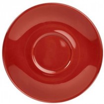 Genware Saucer Red 16cm-6.3"