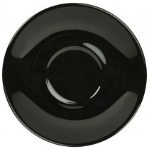 Genware Saucer Black 14.5cm-5.75"
