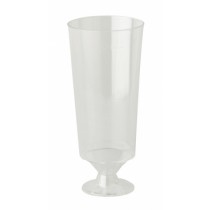 Berties Plastic Cocktail Glass 256ml/9oz Lined at 100ml/200m