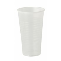 Berties Polypropylene Non-Vending Tall Cup Translucent 27cl/9oz