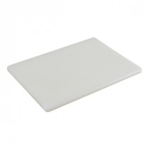 Genware White Low Density Chopping Board 450x300x12.5mm