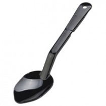Genware  Black Polycarbonate Serving Spoon solid 275mm