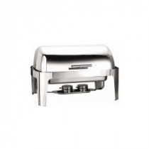 Genware Stainless Steel Roll Top Deluxe Chafing Dish 6L