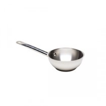 Genware Stainless Steel Sauteuse Pan 24cm 2.8 Litre