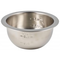 Genware Stainless Steel Graduated Mixing Bowl 1.5L