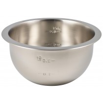 Genware Stainless Steel Graduated Mixing Bowl 2.8L