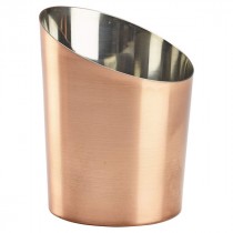 Genware Copper Angled Cone 11.5x9.5cm Diameter