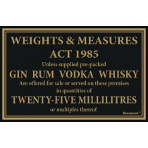 Berties Weights & Measures Act 25ml 17x14cm