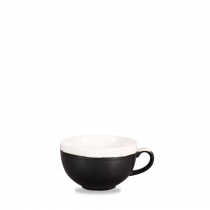 Churchill Monochrome Cappuccino Cup Onyx Black 34cl-12oz