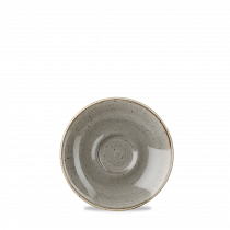 Churchill Stonecast Espresso Saucer Peppercorn Grey 11.8cm-4.6"