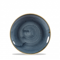 Churchill Stonecast Coupe Plate Blueberry 16.5cm-6.5"
