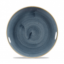 Churchill Stonecast Coupe Plate Blueberry 21.7cm-8.5"