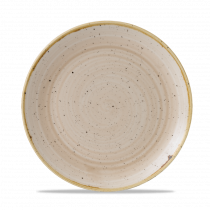 Churchill Stonecast Coupe Plate Nutmeg Cream 21.7cm-8.5"