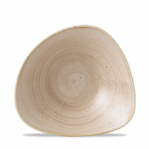 Churchill Stonecast Triangle Bowl Nutmeg Cream 60cl-21oz