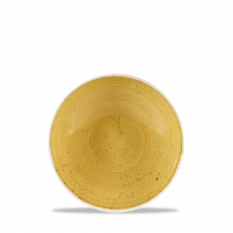 Churchill Stonecast Coupe Bowl Mustard Seed Yellow 42.6cl-15oz