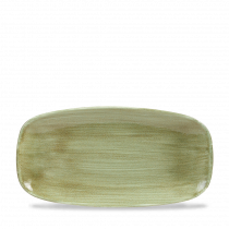 Churchill Stonecast Patina Chef's Plate No.3 Burnished Green 29.8x15.3cm-11.75x6"