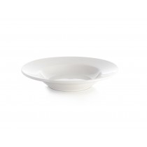 Professional White Rimmed Soup Bowl 22.5cm-9"