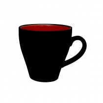Sango Tokyo Coffee Cup Red 14cl-5oz