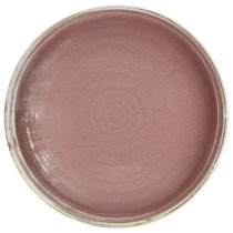 Terra Porcelain Presentation Plate Rose 26cm-10.25"