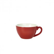 Genware Bowl Shaped Cup Red 34cl-12oz