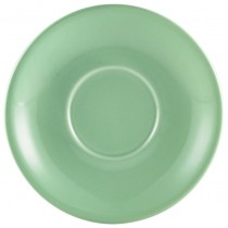 Genware Saucer Green 14.5cm-5.75"