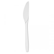 Berties White Standard Plastic Knife
