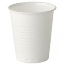 Berties White Squat Plastic Vending Cup 7oz