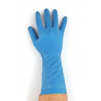 Berties Rubber Multi Purpose Gloves Blue Large