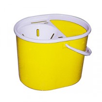 Berties Standard Oval Mop Bucket Yellow 15Ltr