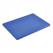 Genware Low Density Chopping Board Blue 305x230x12.5mm-12x9x0.5"