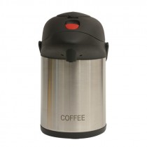 Genware Coffee Inscribed Pump Pot Vacuum Jug 2.5L