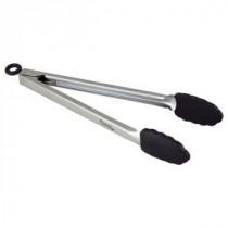 Genware Locking Tongs with Silicone Tips 300mm