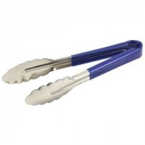 Genware Blue Colour Coded All Purpose Tongs 300mm