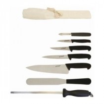 Genware Professional Knife Set 7 piece and Wallet