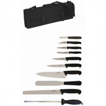 Genware Professional Knife Set 10 piece and Case