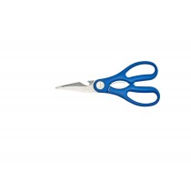 Genware Stainless Steel Colour Coded Kitchen Scissors Blue 20cm-8"