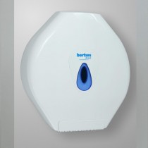 Berties Modular Jumbo Toilet Roll Dispenser White