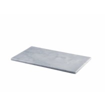 Genware Grey Marble Platter 30x18cm GN 1/3
