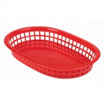Berties Fast Food Basket Red 27.5x17.5cm