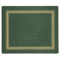 Berties Melamine Standard Placemat Green 19x24cm/7.5x9.5"